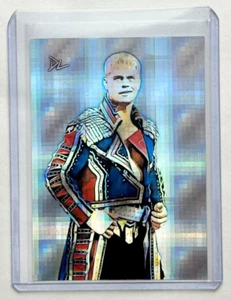 Cody Rhodes Limited Edition Artist Signed "WWE Legend" Refractor Card 1/1 - Picture 1 of 2
