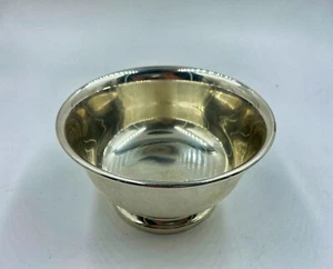 Sterling Silber runde Schale Holloware -6 - Bild 1 von 3