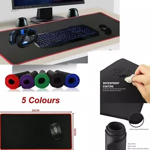More details for 60cm x 30cm extra large xl gaming mouse pad mat for pc macbook laptop anti-slip