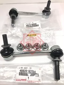 GENUINE TOYOTA/LEXUS FRONT STABILIZER LINKS RH & LH, 4RUNNER, FJ CRUISER, GX470 - Picture 1 of 5