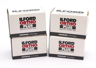 4x Ilford Ortho Plus 80 ISO Black & White Film - Expired 2023 - Image 1 of 2