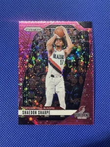 Shaedon Sharpe 2024-25 Panini Prizm Fast Break Pink Prizm/50 #144 - Imagen 1 de 11