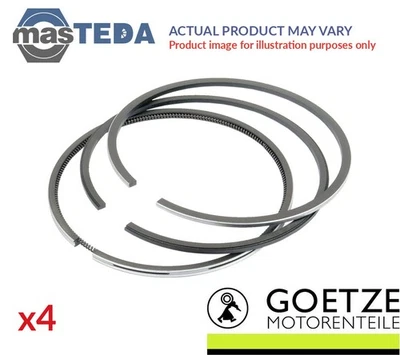 08-444100-00 ENGINE PISTON RING SET GOETZE ENGINE 4PCS STD FOR AUDI A3,A1,8VF - Image 1 of 4