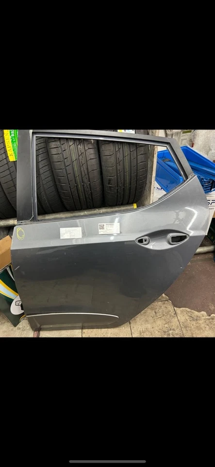 Rear Door HYUNDAI I10 Grey Left Passenger N/S 2014-2021 - Image 1 of 4