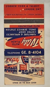 Matchcover Canada London Ontario TV City Auto Plaza - Picture 1 of 2