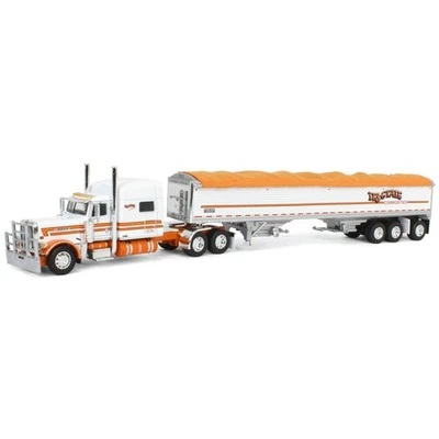 DCP 1/64 Peterbilt 389 Rimorchio Wilson Grain Tri-State Commodities 60-2024 - Immagine 1 di 4