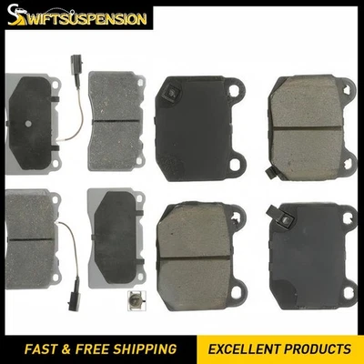 Front Rear Disc Brake Pad Set for 2003 2004 2005 2006 Mitsubishi Lancer 2.0L - Image 1 of 3