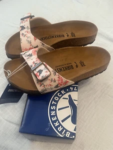 Birkenstocks Madrid Rose Beige Floral Gr. 35 NEU Neu mit Karton - Bild 1 von 5