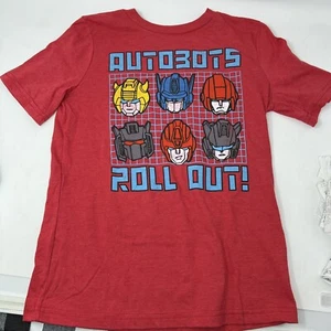Transformers Tshirt Autobots Roll Out Boys Size 12 Short Sleeves - Picture 1 of 3