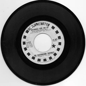 Southbound Freeway Psychedelic Used Car Lot 1967 Psych Rock 7" Promo 45 - Picture 1 of 2