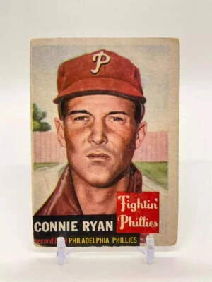 Connie Ryan 1953 Topps #102 Philadelphia Phillies GD #1 - Image 1 of 2