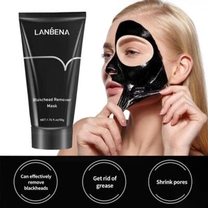 Blackhead Remover Blackhead Facial Masks Nose Bamboo Point Pimple Charcoal I5Z4 - Picture 1 of 11