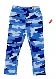 NUEVO CON ETIQUETAS Leggings Reebok Ajustados Capri Tiro Alto Azul Medieval Camuflados XS REW184LE19006 - Imagen 1 de 7