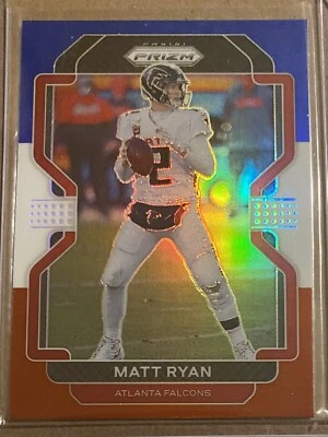 Matt Ryan 2021 Panini Prizm #324 Red White & Blue Prizm - Image 1 of 2