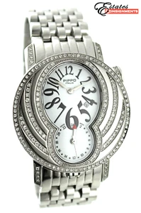 Reloj Pippo Italia SS y Diamantes Nextime Doble Tiempo Cuarzo y Automático - Imagen 1 de 5
