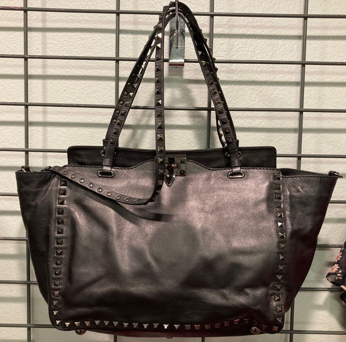 Valentino Garavani Rockstud Tote Black Bags & Handbags for Valentino Garavani Rockstud Tote Black Bags & Handbags for