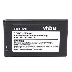 Batteria 2200mAh 3.85V Li-Ion per LG F670, F670K, F670L, F670S, K10