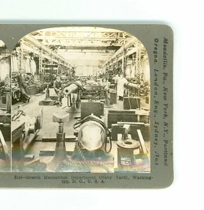 B9257 Keystone 8044, Breech Mechanism Dept., Navy Yard, Washington, DC D - Picture 1 of 2