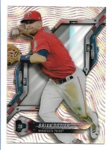Brian Dozier 2018 Topps High Tek Pattern 1 Waves Galactic Diffractor HT-BD Twins - Picture 1 of 2