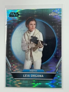 Topps Star Wars 2024 Hyperspace Leia Organa Hoth Refractor 18/199 #91 - Picture 1 of 3