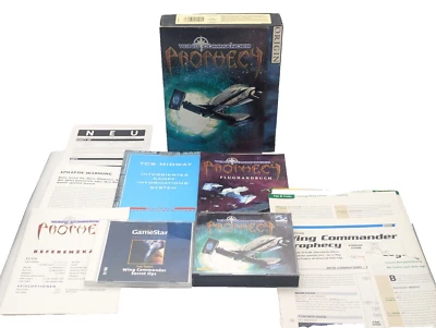 Wing Commander Prophecy Pc Big Box Mit Poster Origin CD-Rom Sammler Rarität - Bild 1 von 4
