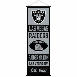 Las Vegas Raiders Room Banner Poster Art Canvas - Picture 1 of 1
