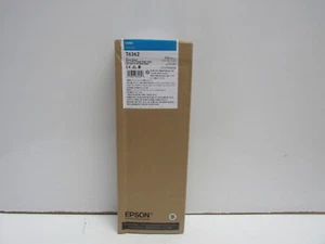 GENUINE EPSON T6362 (STYLUS PRO 7700) CYAN INK CARTRIDGE - Zdjęcie 1 z 1