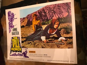 The Tall Women 1966 Allied Artists western lobby card Anne Baxter Maria Perschy