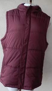 Weatherproof Vintage Size M Plaid Lined Hooded Elevated Vest Puffer Skiing Snow - Picture 1 of 9