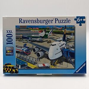Ravensburger Airport Jigsaw Puzzle  100 pieces Ages 6+ 1997 Vintage Brand New 