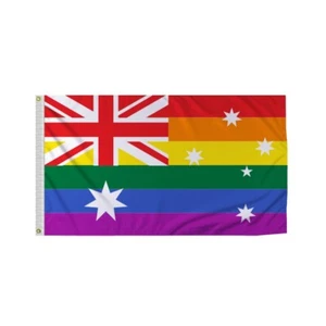 Promo Patriot's Australia Pride Flagge - verschiedene Größenvarianten - Australien LGBTQ Flagge - Bild 1 von 9