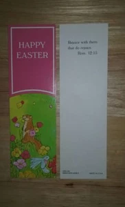 EASTER BOOKMARK WITH SCRIPTURE - Lot of 5 - Picture 1 of 3