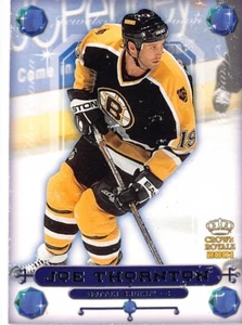 2000-01 Crown Royale Jewels of the Crown #5 Joe Thornton - Picture 1 of 2