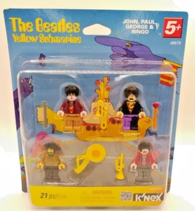 K'NEX The Beatles Yellow Submarine John Paul George & Ringo 21 Pieces 2012 - Picture 1 of 4