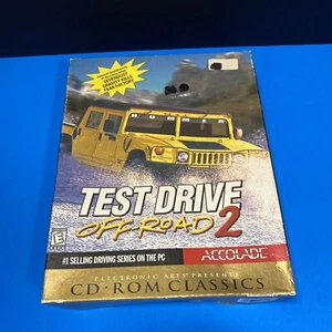Test Drive Off-Road 2 (1999 Accolade) PC Software Big Box Vintage Gaming - Picture 1 of 7
