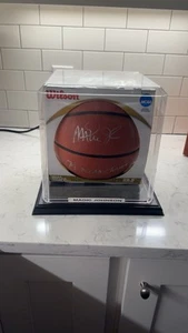Magic Johnson Signed Basketball - Picture 1 of 2