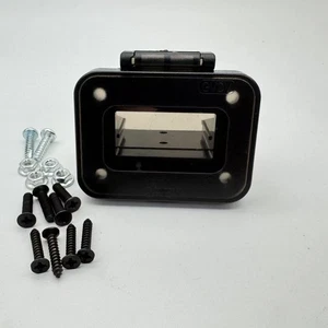 50 Amp Battery Socket Flush Mount Panel with Clear Dust Protection Cover - Afbeelding 1 van 24