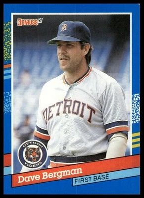 1991 Donruss #342 Dave Bergman - Image 1 of 2