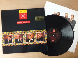 Level 42 - Running in the Family GERMANY LP ois Vinyl mint- - Picture 1 of 2