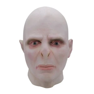 Fancy Lord Voldemort Mask Horror Dress Costume Halloween Boss Scary Cosplay - Picture 1 of 7