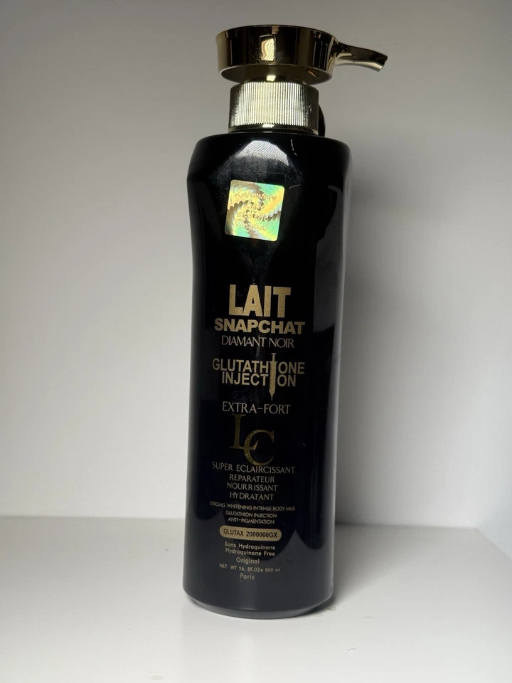 LABORATOIRE LUXE COSMETIC Snapchat Diamant Noir Lightening Moisturizing Body Milk Lotion 500ml