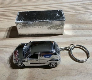 Chrysler PT Cruiser Dicast Keyring, Chrome Limited Edition 1/64 Boxed New - Picture 1 of 8