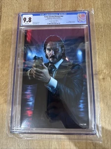 FAME: KEANU REEVES CGC 9.8 ULYA STUZHUK Virgin Cover Graded Comic Ulya Ltd 150 - Picture 1 of 3