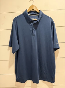 Polo de golf Walter Hagen 11 Majors XL azul para hombre - Imagen 1 de 6