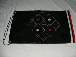Carnival Cruise Line Premier Cruises Players Club Nylon Flag Black New - Picture 1 of 7