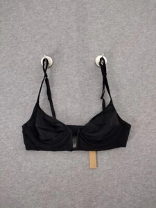 SKIMS Mesh Underwire Sexy Bra Women Color Onyx Size 32A BR-UND-0077 - Picture 1 of 9