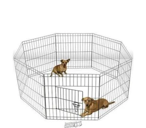 Portable 8-Panel Pet Playpen 48"Lx48"Dx42"H - Picture 1 of 2
