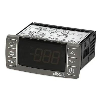 DIXELL DIGITALER TEMPERATURREGLER XR20CX-5N0C1 ELEKTRONISCHER THERMOSTAT NTC PTC