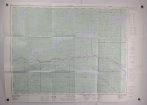 Vintage Arrow Lake Canada United States of America Map 52 B/1 Edition 2 1979 - Picture 1 of 9