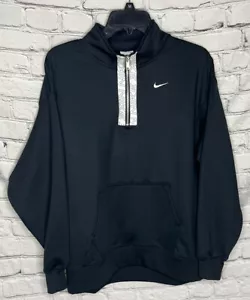 Nike Therma-Fit Women's Half-Zip Fleece Training Top Oversized Sweatshirt Small - Picture 1 of 9